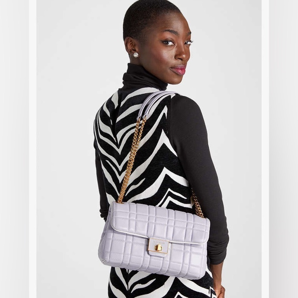 Kate Spade Evelyn Quilted Medium Convertible Shoulder Bag - Picture 2 of 11